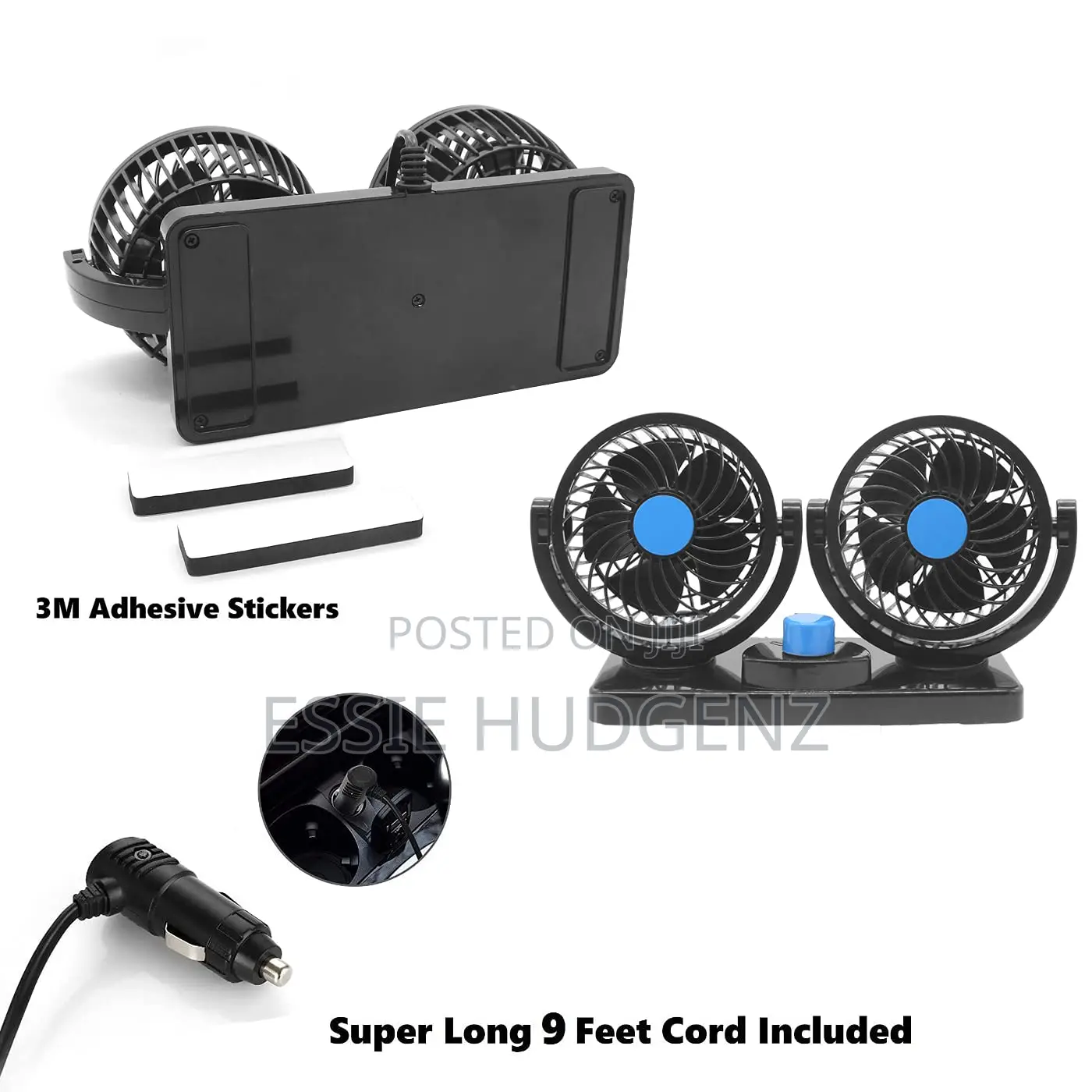 360 Car Fan