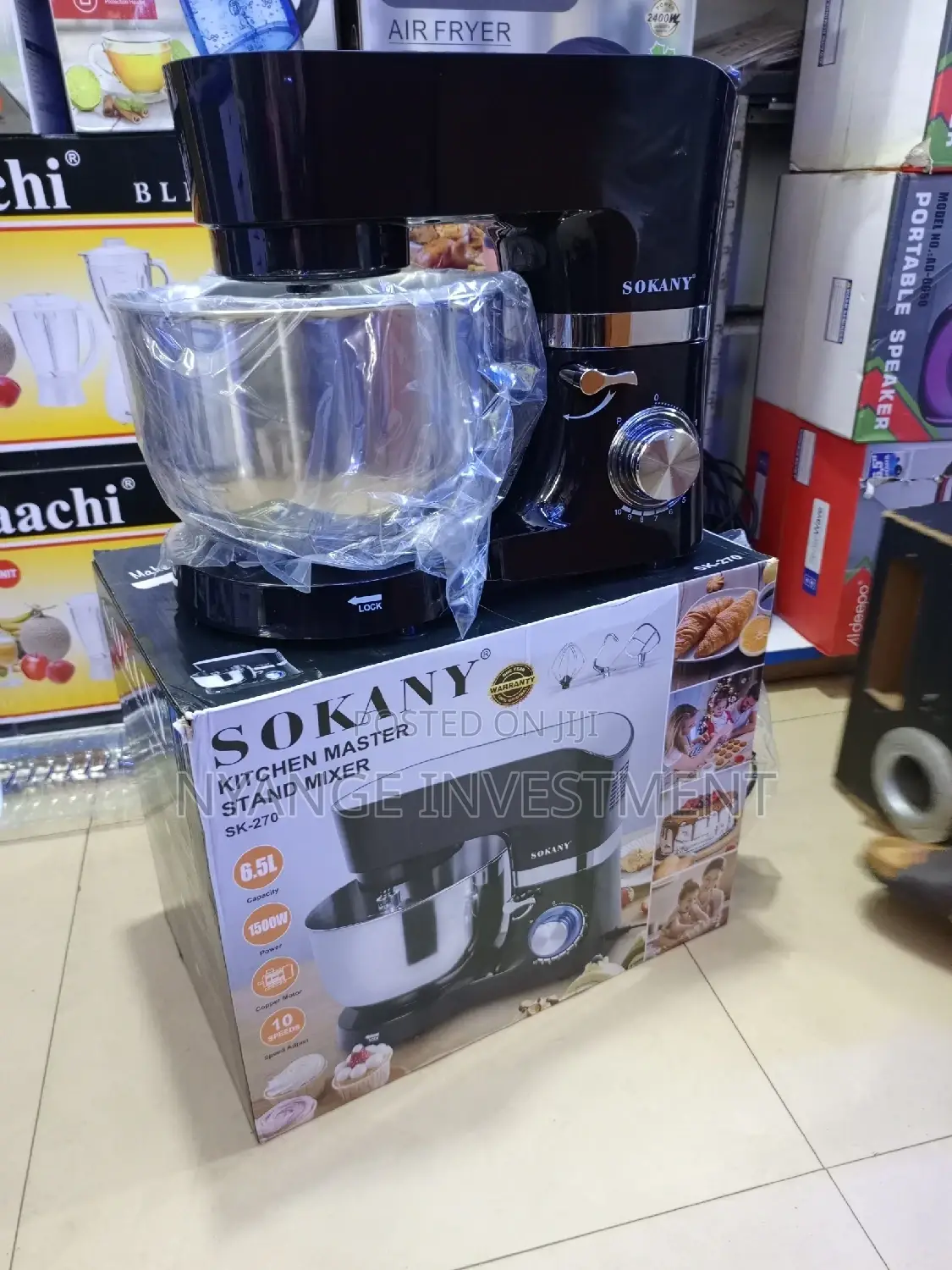 6.5L Stand Mixer. Sokany Stand Mixer. Stand Mixer
