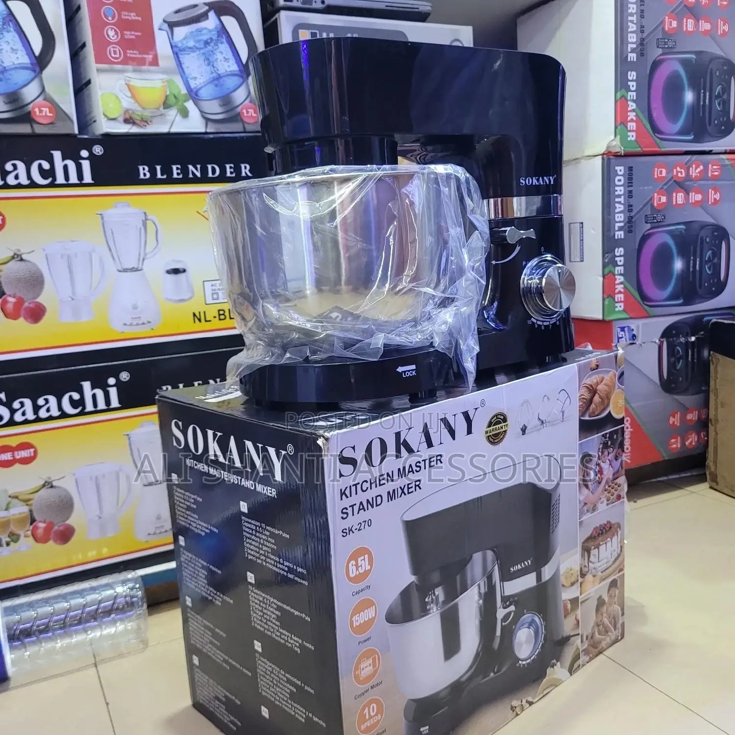 6.5L Stand Mixer/ Sokany Stand Mixer/Heavy-Duty Stand Mixer