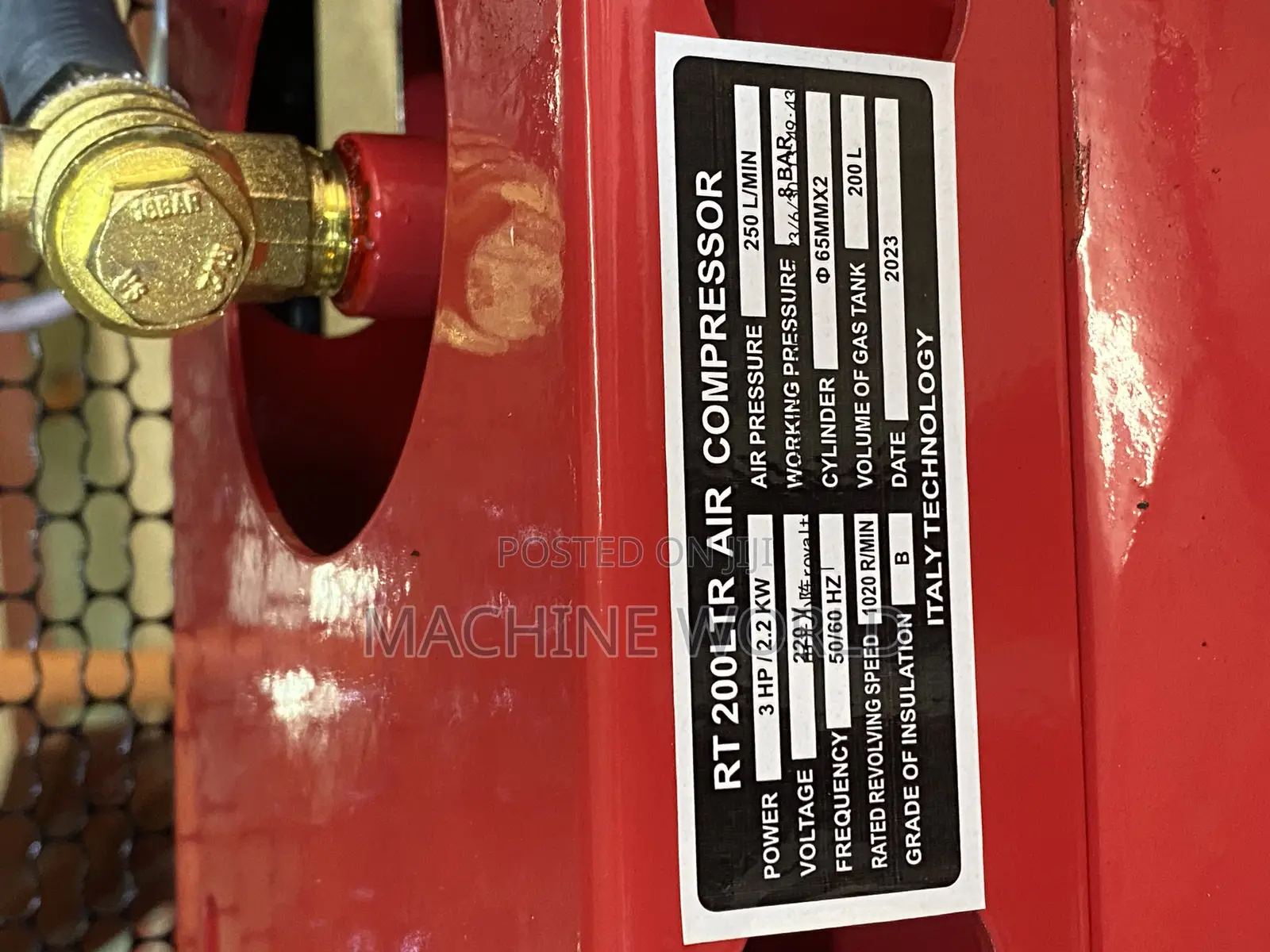Italy Stardard Compressor 100trs Electric 2HP