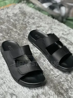 Ecco Men’S Casual Genuine Leather Flats Sandals