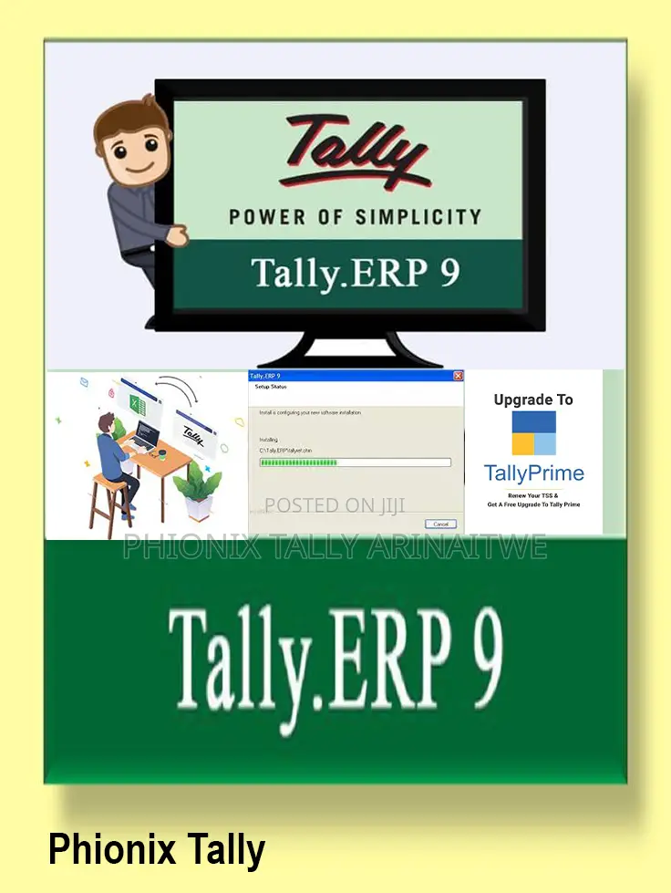 Tally.ERP 9 Installation (Fully Activated) + Basic Training