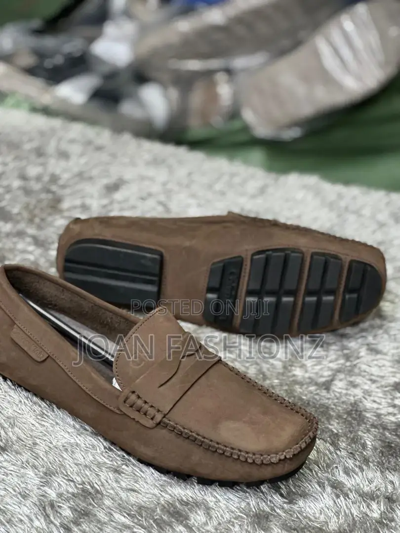 Original Clarks Mocassins -Coffe Brown