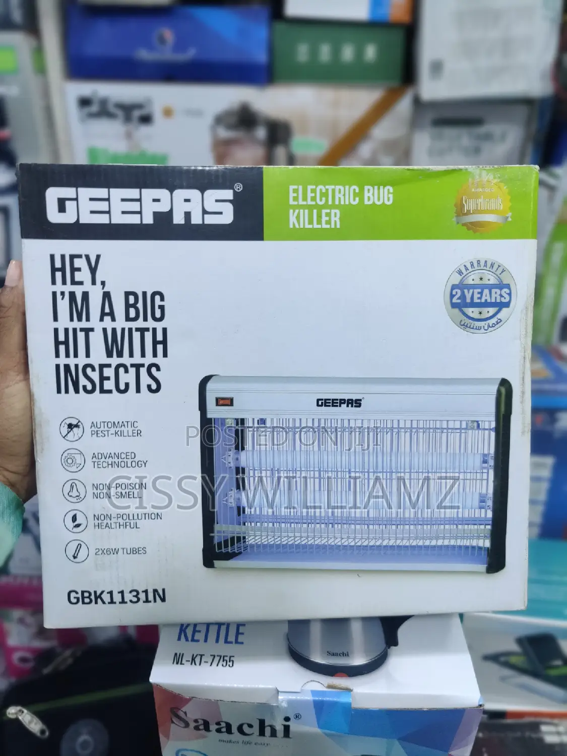 Powerful Fly/Bug Zapper/Killer/Mosquito Killer/Repellent