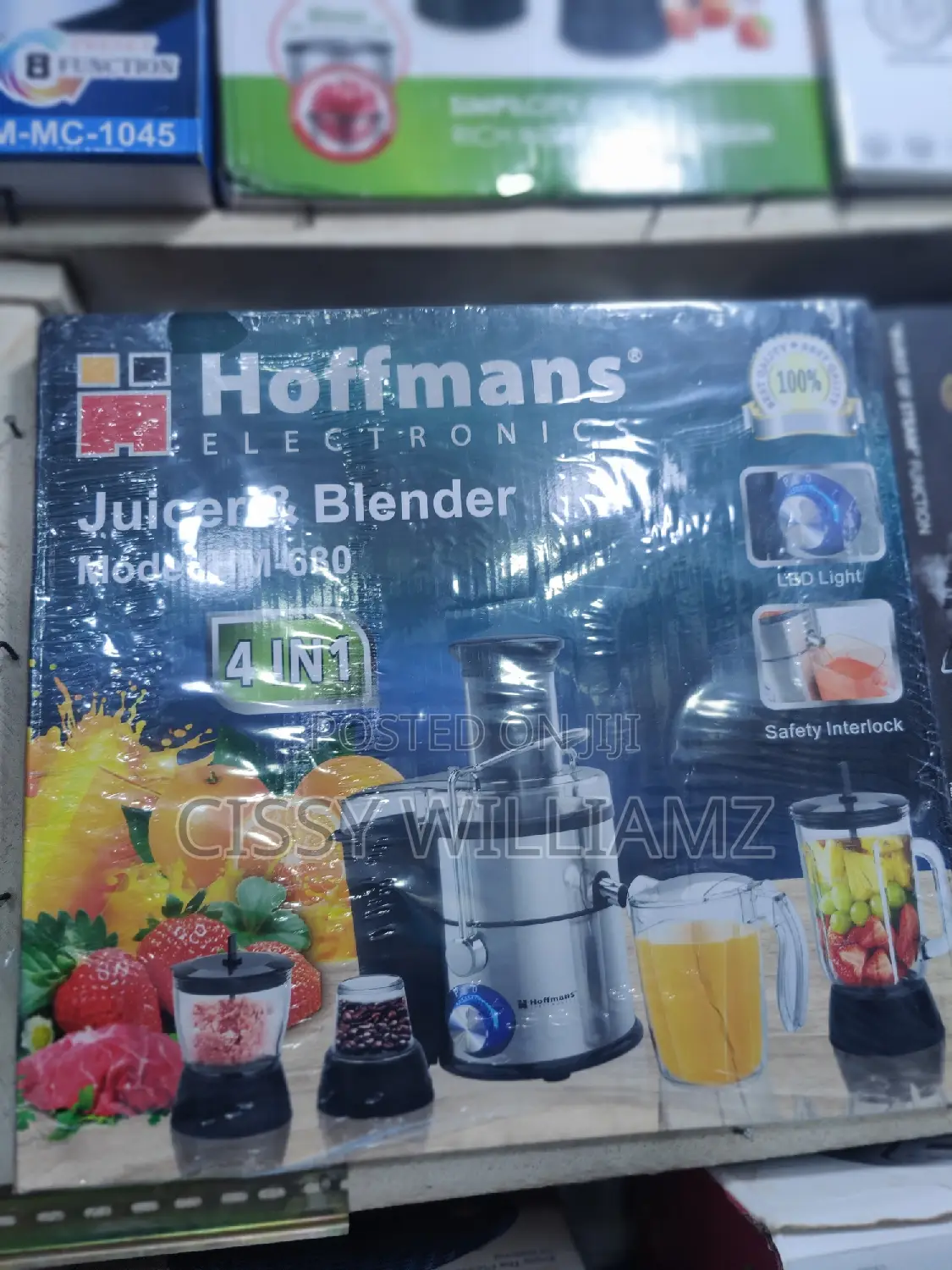 Hoffman 4in1 Juicer/Blender/Juice Extractor/Electric Juicer