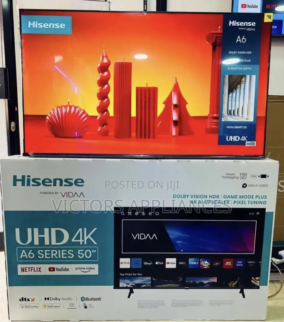 Hisense 50” Smart Tv
