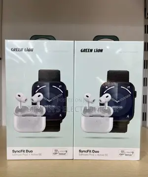 Green Lion Syncfit Duo Smart Watch and Earbuds