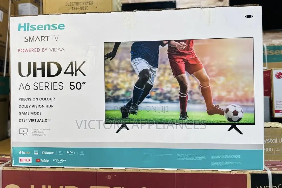 50inch Hisense Smart Tv Powered by VIDAA