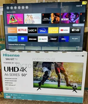 50” Hisense Smart Tv