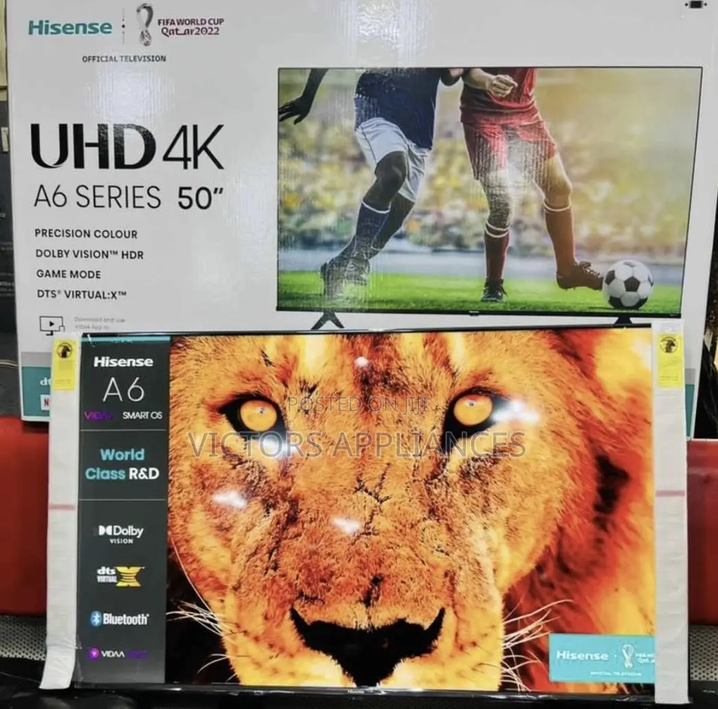 Hisense 50 Inches SMART UHD Smart Tv