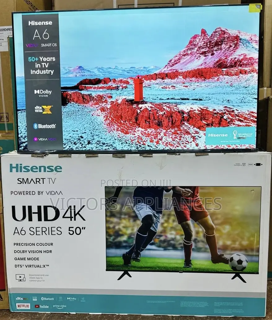Hisense 50 Inches SMART UHD Smart Tv