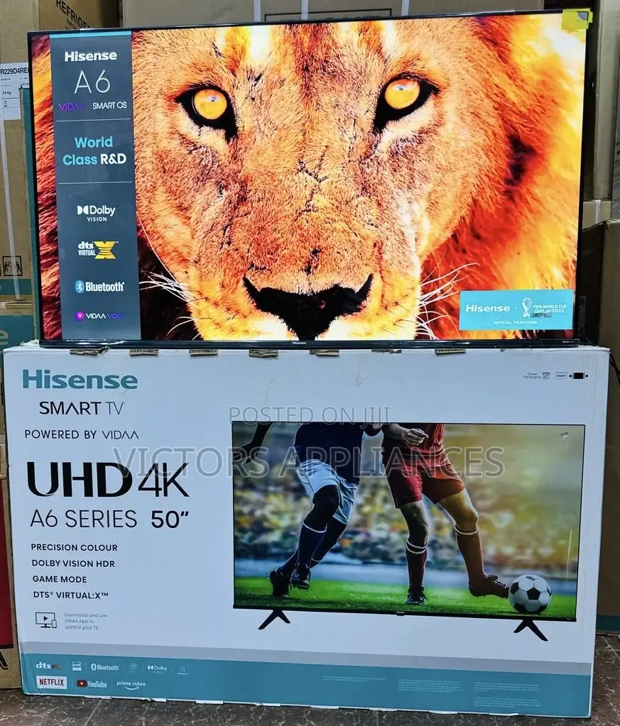 Hisense Uhd Smart Tv 50inch A6 Series