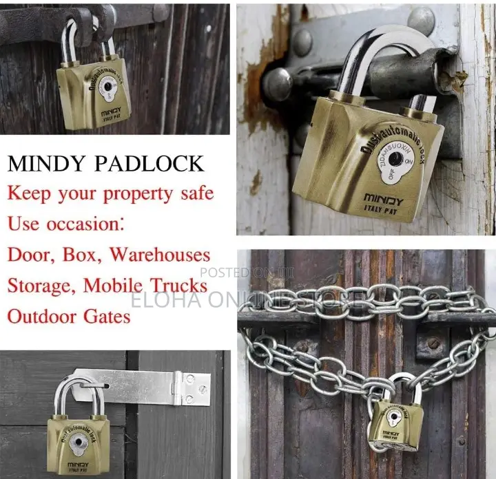 Mindy Heavy Duty Lock Keyed Padlock