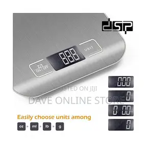 DSP, Kitchen Scale Up to 5 Kg KD - Silver