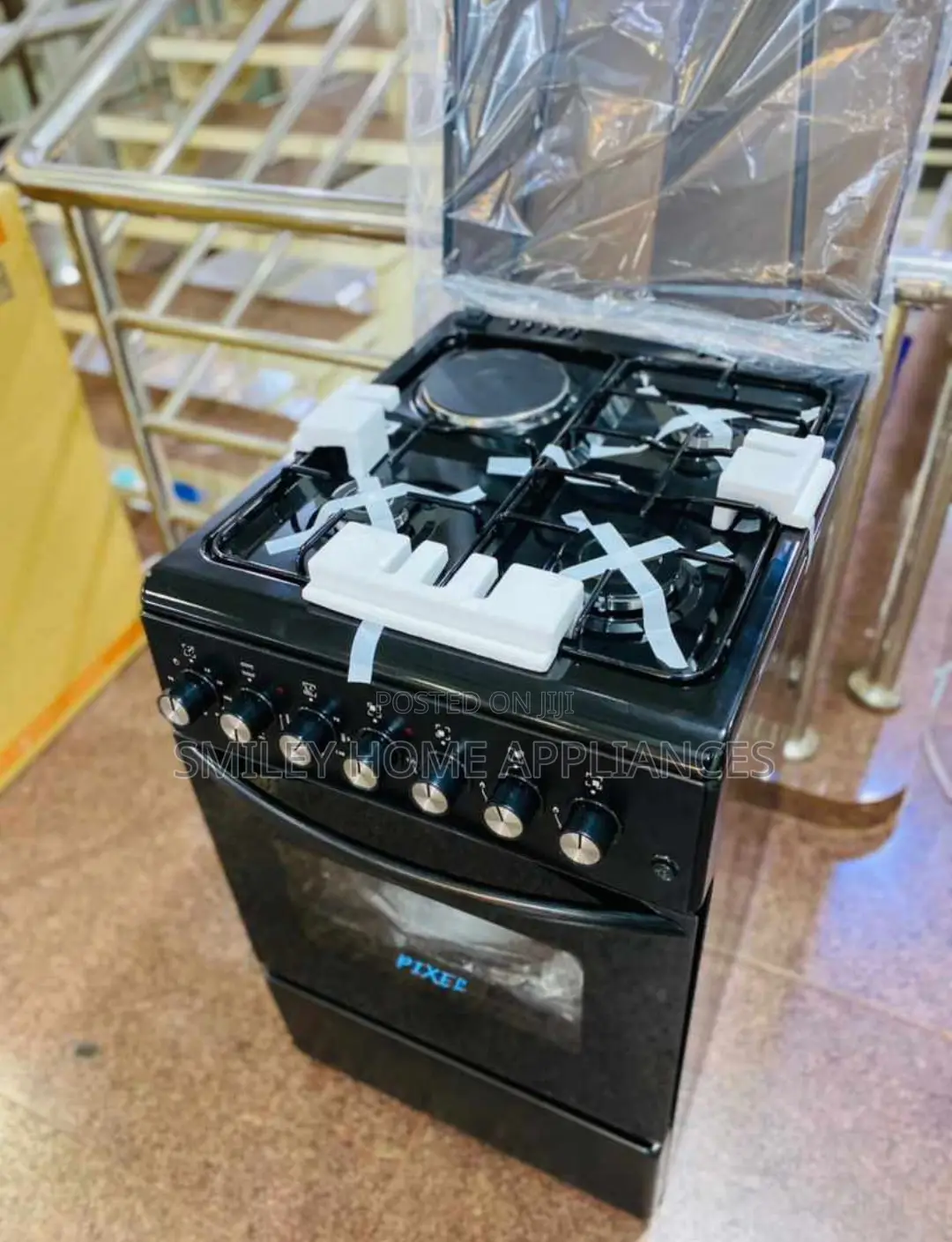 Pixels 60cm by 50cm(3+1) Gas Cooker
