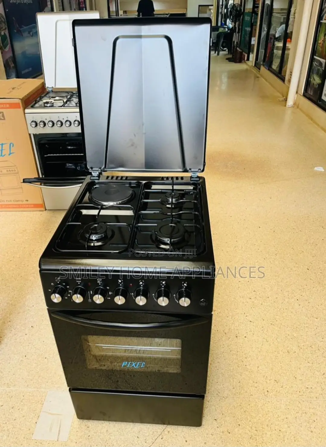 Pixels 60cm by 50cm(3+1) Gas Cooker