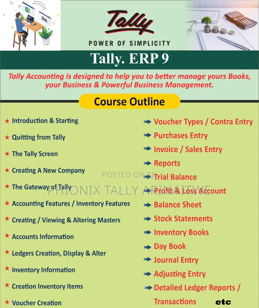 Tally Advanced Training