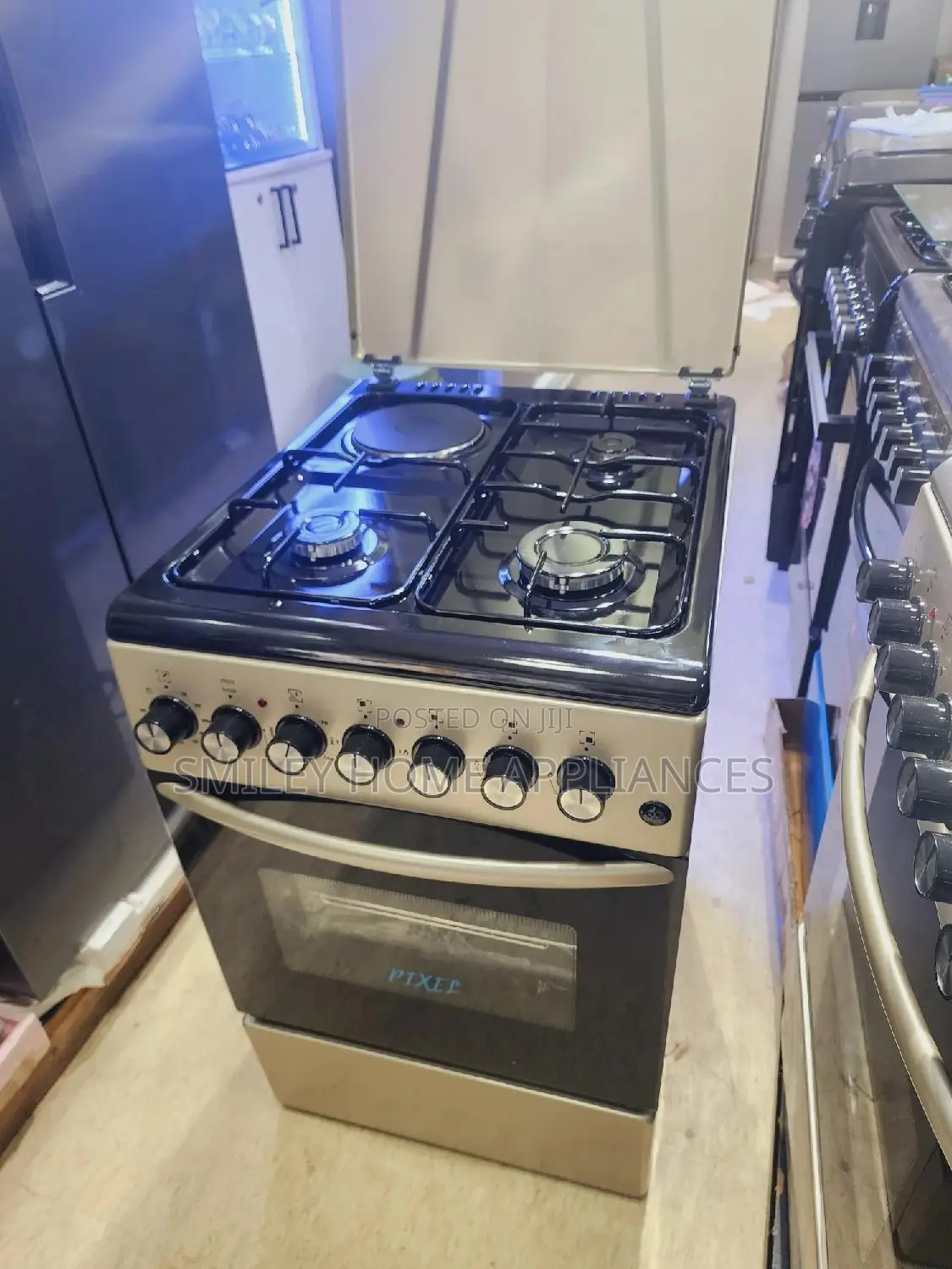 60 by 50 Brand New Pixels Stainless Steel Gas Cooker