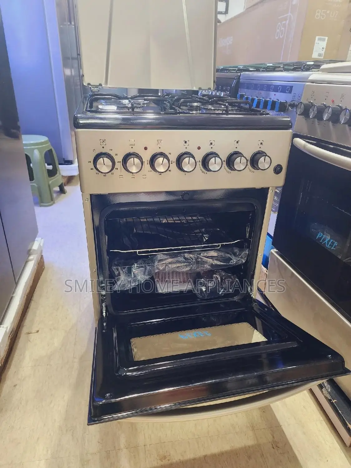 New Discounted Pixels 60 by 50 (3+1) Gas Cooker