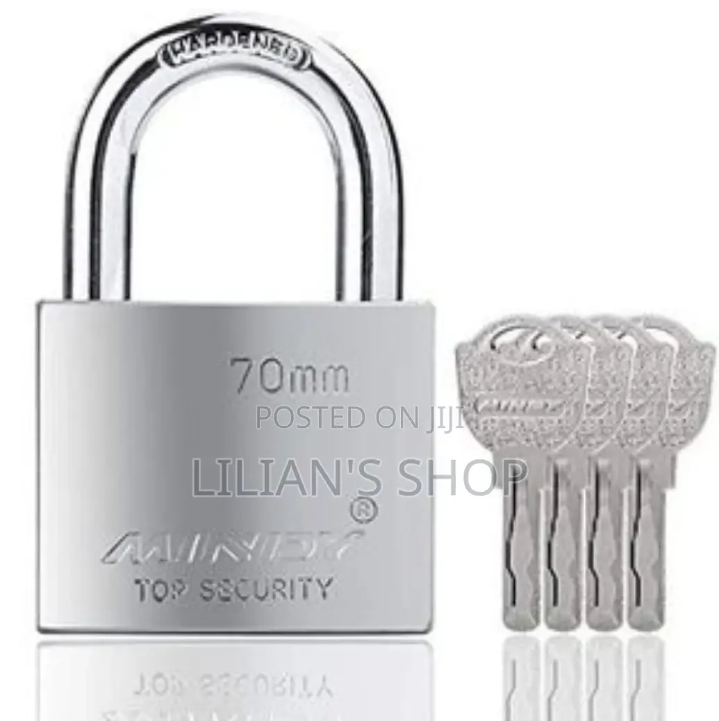 Mindy Secure Padlock 70mm - Silver