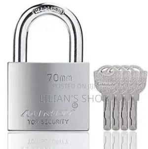 Mindy Secure Padlock 70mm - Silver