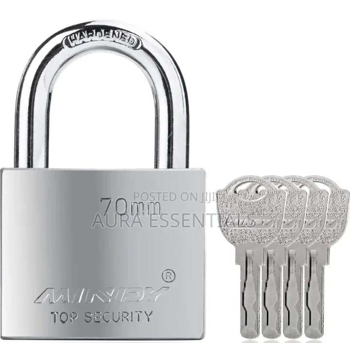 Mindy Secure Padlock 70mm - Silver