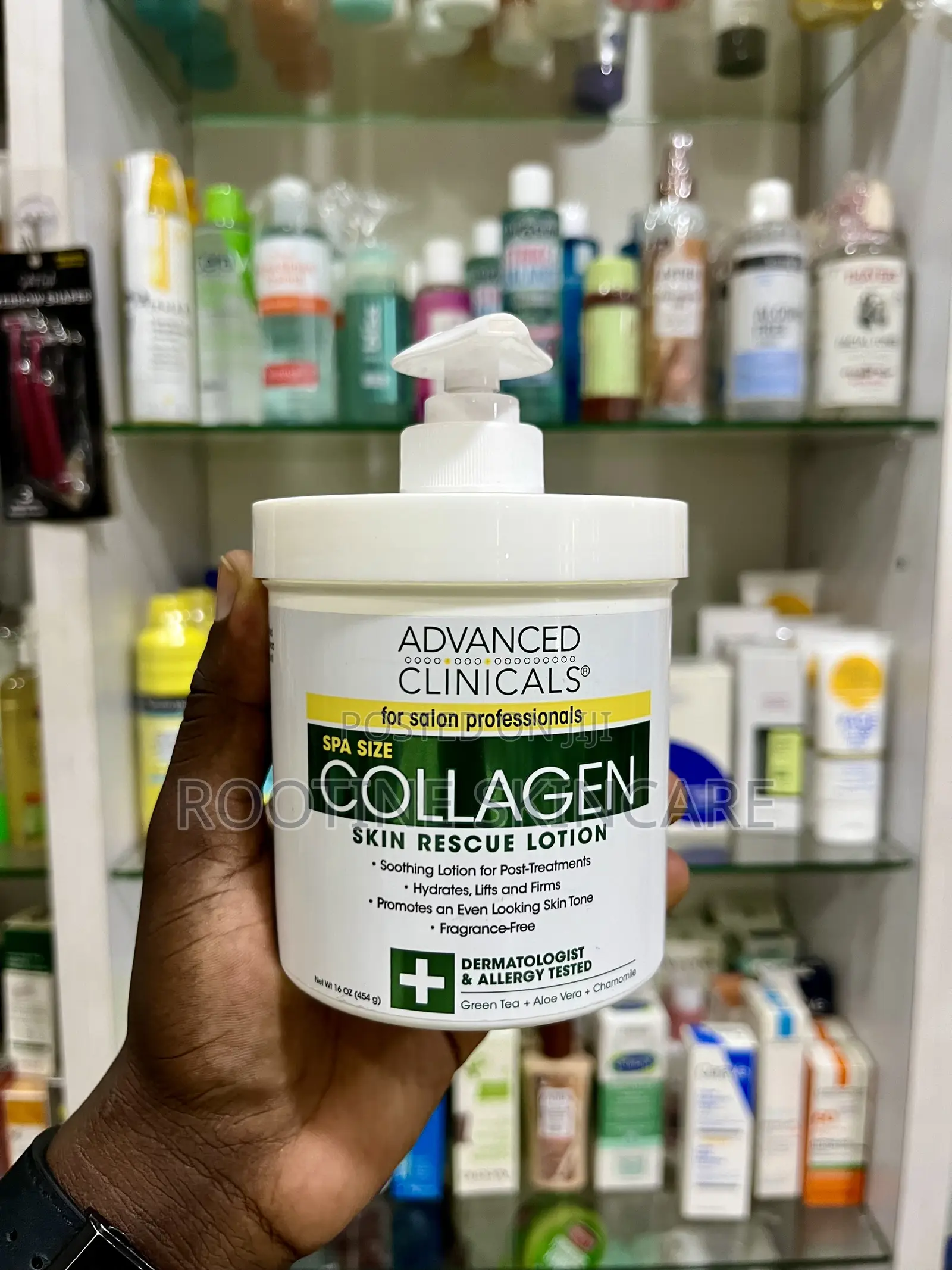 Advanced Clinicals Collagen Skin Rescue Lotion