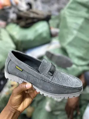 Original Casual Grey Leather Timberland Loafers