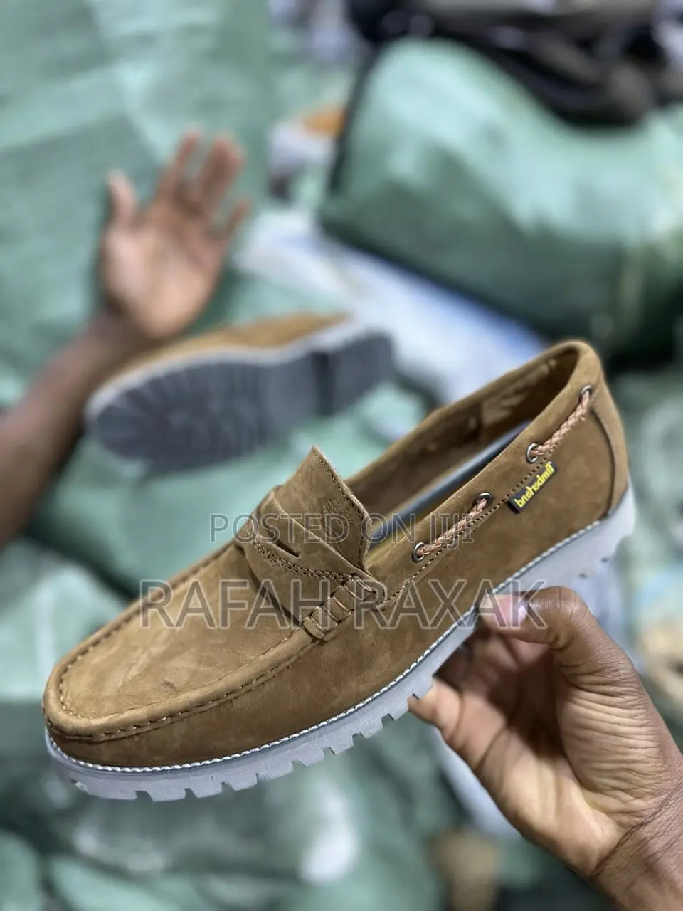 Original Casual Brown Timberland Leather Loafers