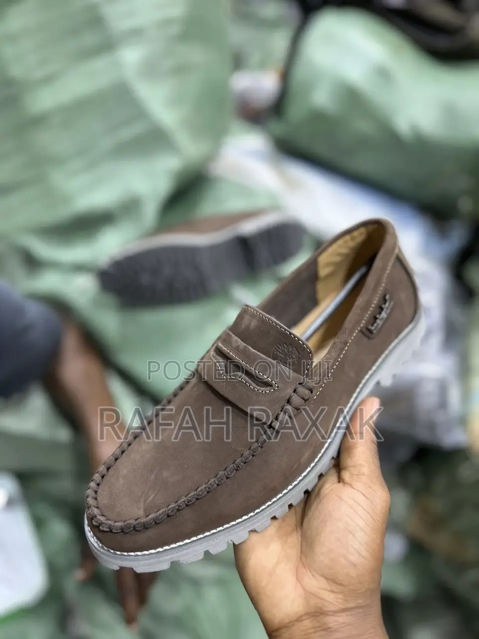 Original Coffee Brown Casual Leather Timberland Loafers