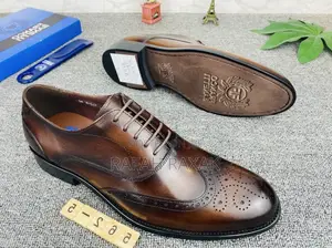 Original Men’S Brown Franco Banetti Oxfords