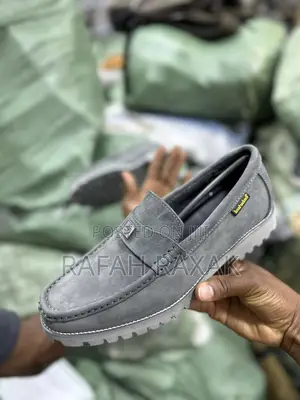 Original Grey Timberland Casual Premium Leather Loafers