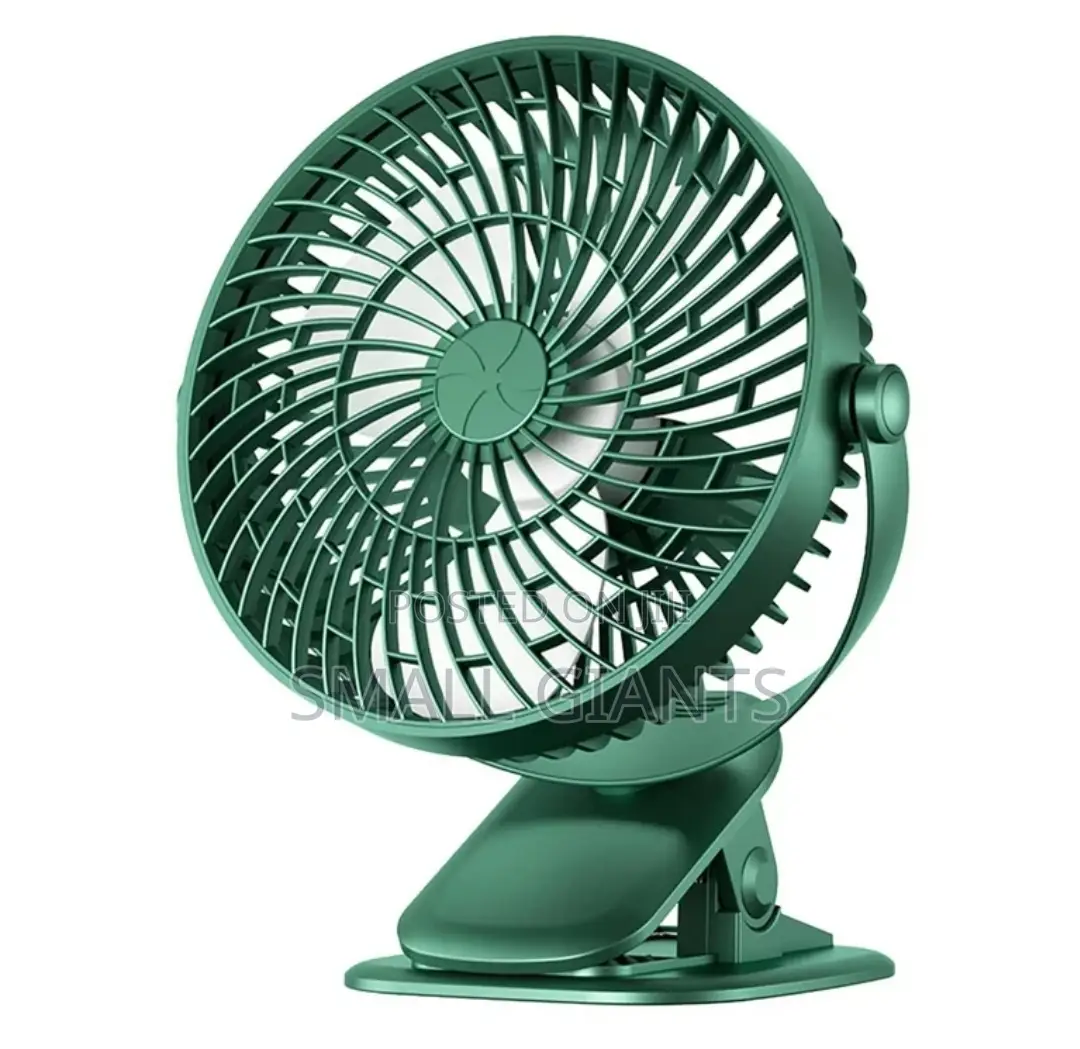Cooling Clip on Fan, 3 Speeds Small USB Fan