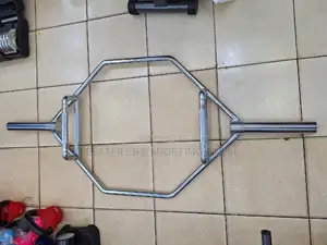 Hex Trap Barbell Bar for Deadlift/Squat
