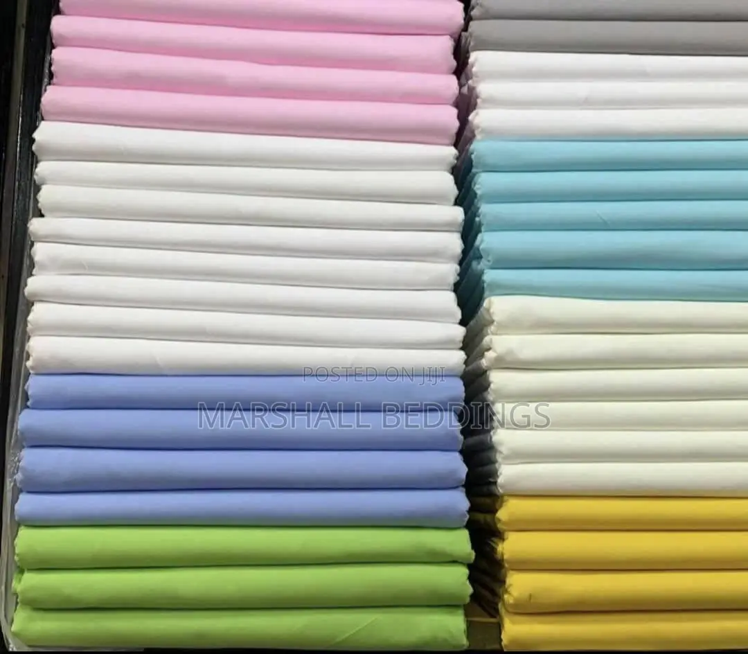 5x6 Super 100percent Cotton Bedsheets With Pillowcases