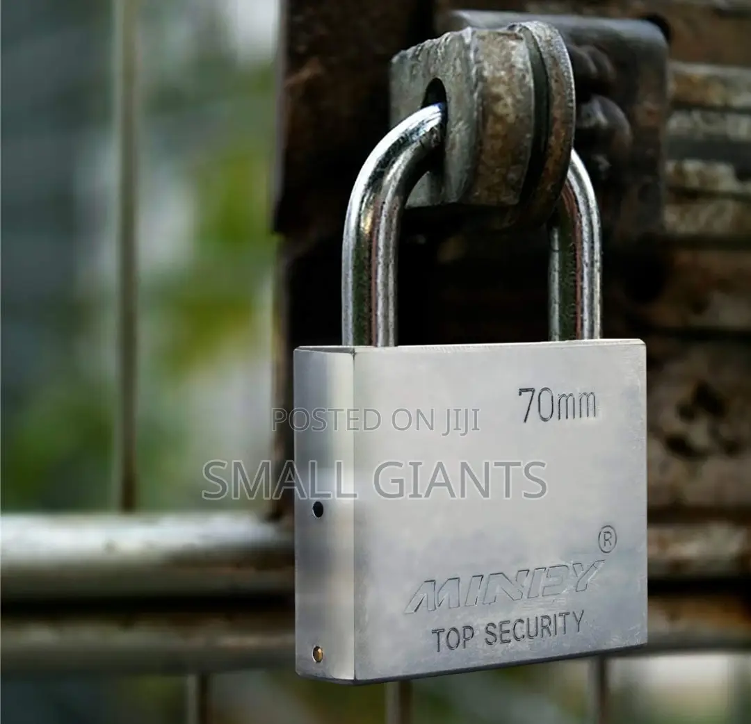 Mindy Top Security Padlock 70mm - Silver