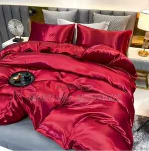 Silk Duvet Available With 4 Pillowcases and Bedsheet