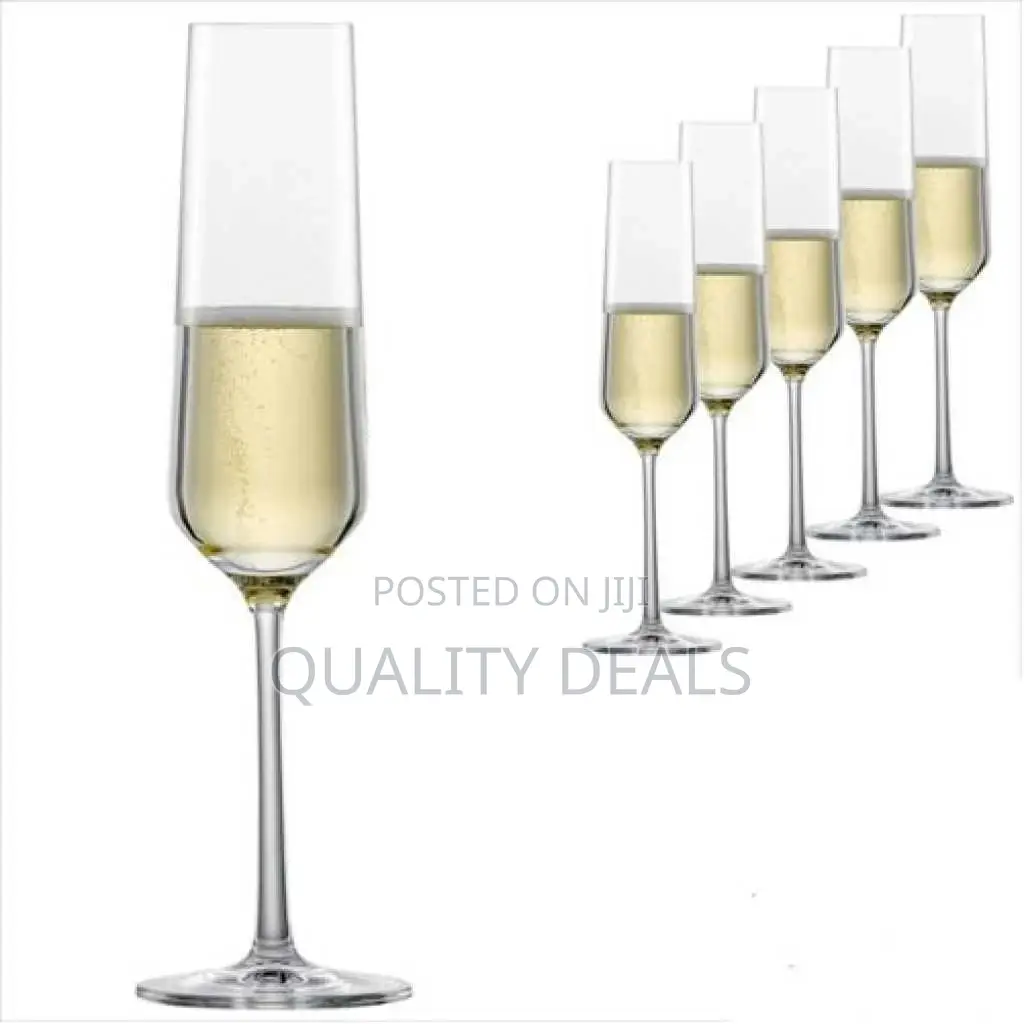 6 Piece Seamless Tower Wine Glasses