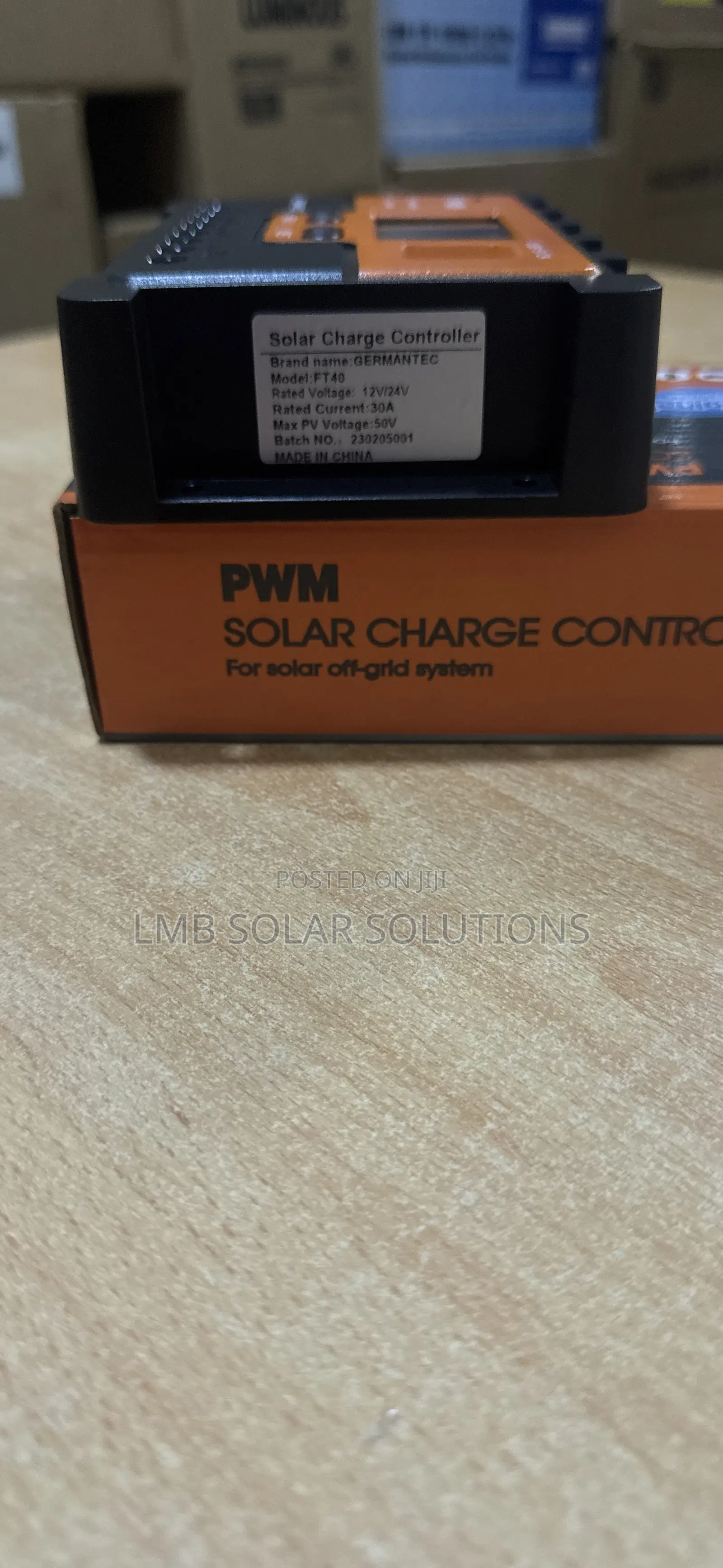 PWM Charge Controller German Tech 12/24v 30amps