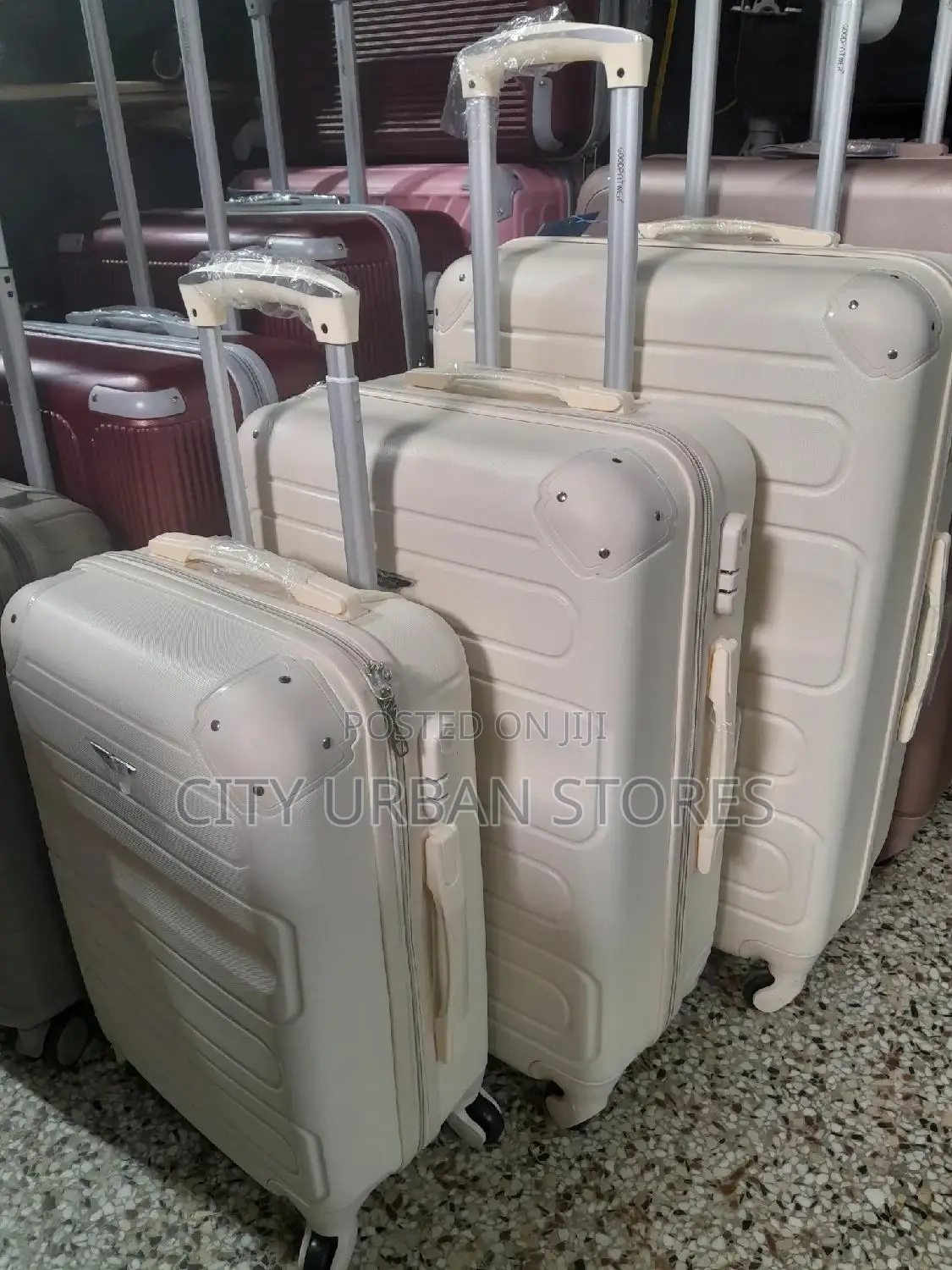 Coeur Plastic Rubber Suitcase