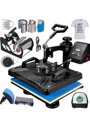 Heat Press Machine Hot Presser Combo