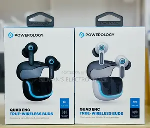 Powerology Quad Enc True Wireless Earbuds