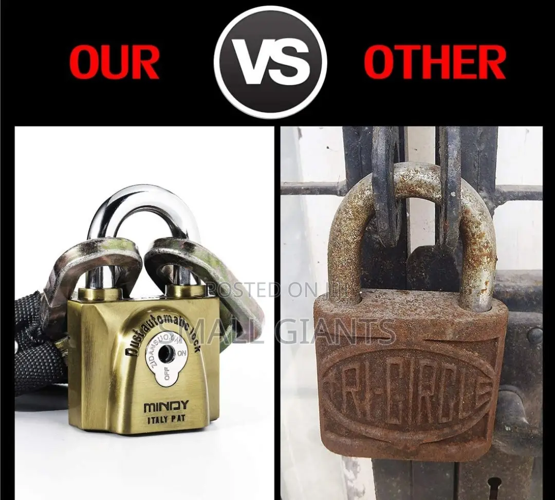 Mindy Anti-counterfeiting Hard Steel Keyed Padlock