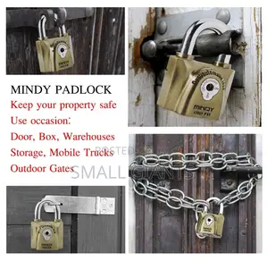 Mindy Anti-counterfeiting Hard Steel Keyed Padlock