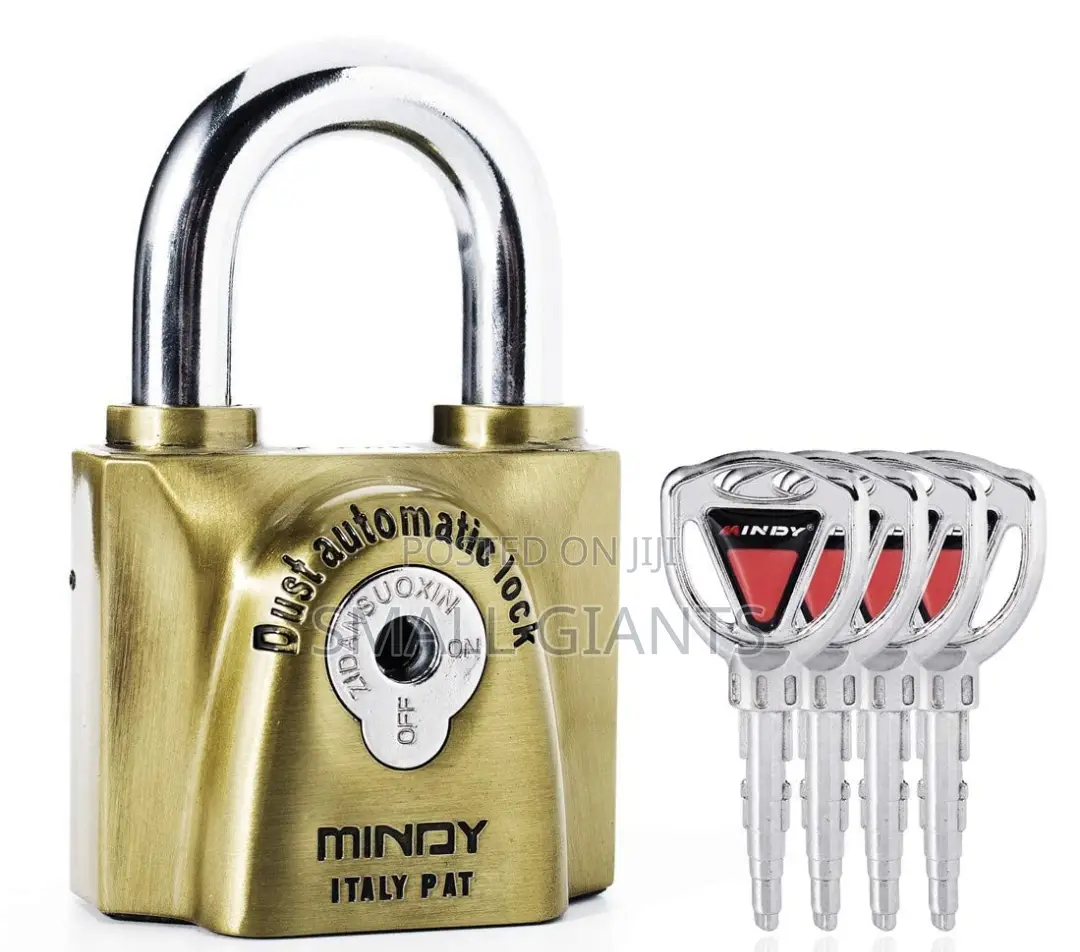 Mindy Anti-counterfeiting Hard Steel Keyed Padlock