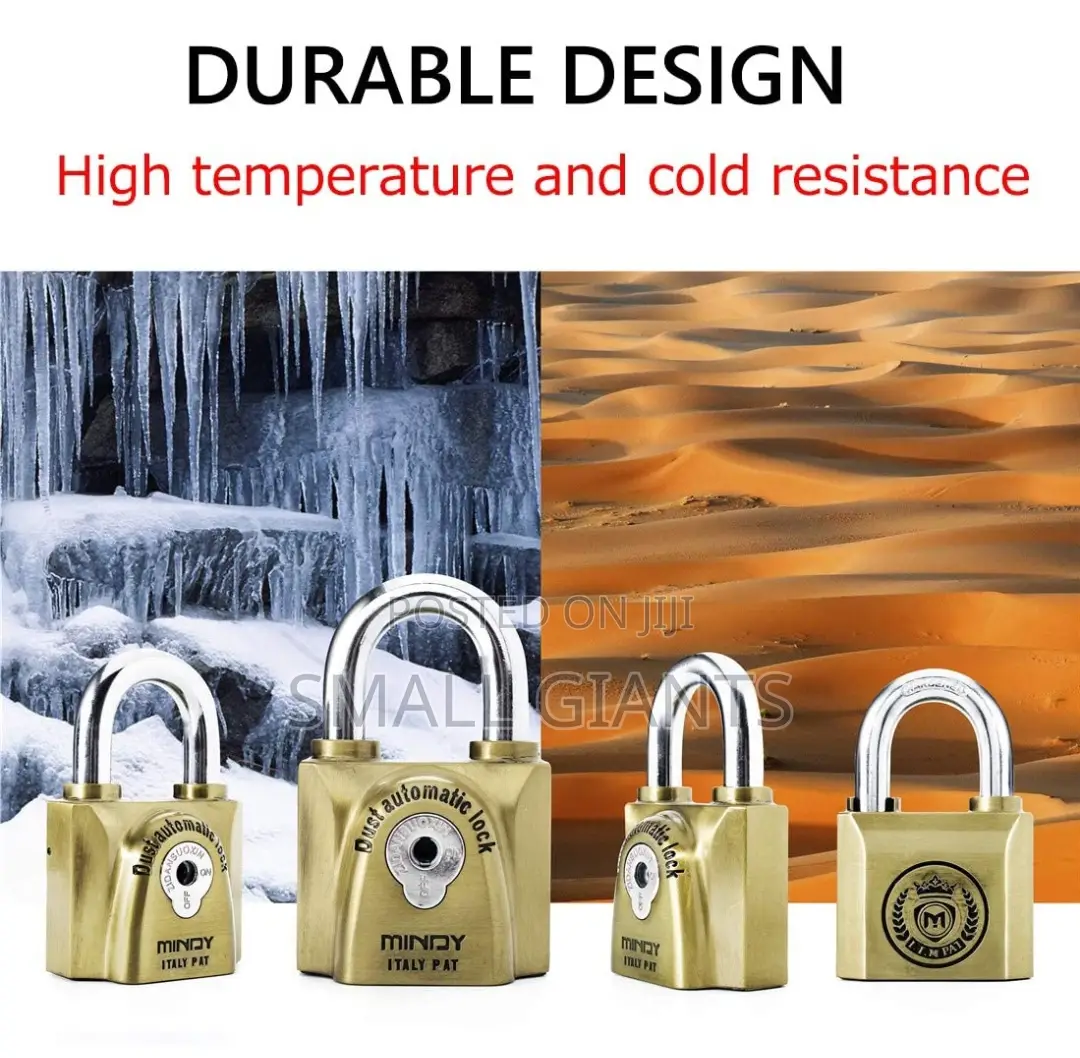 Mindy Anti-counterfeiting Hard Steel Keyed Padlock