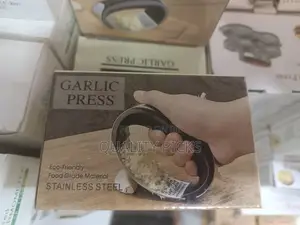 Stainless Steel Garlic Press