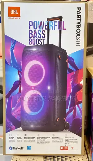 JBL Party Box 310 Bluetooth Rechargeable Powerful Speaker