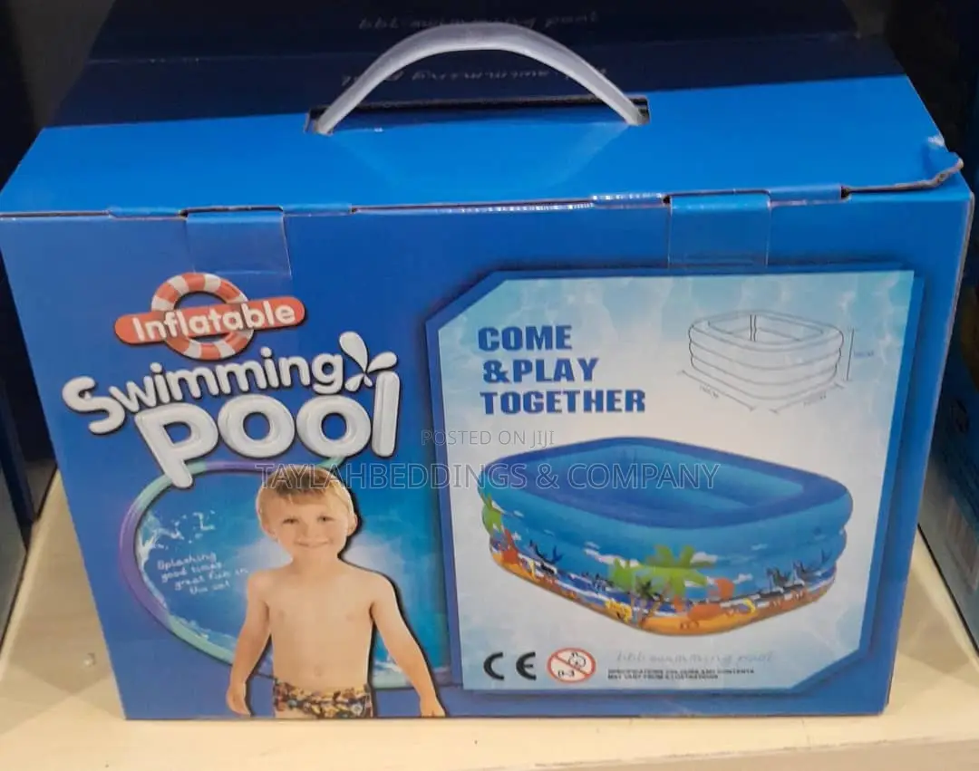 Family Pool Inflatable Family Pool Rectangular Swimming Pool