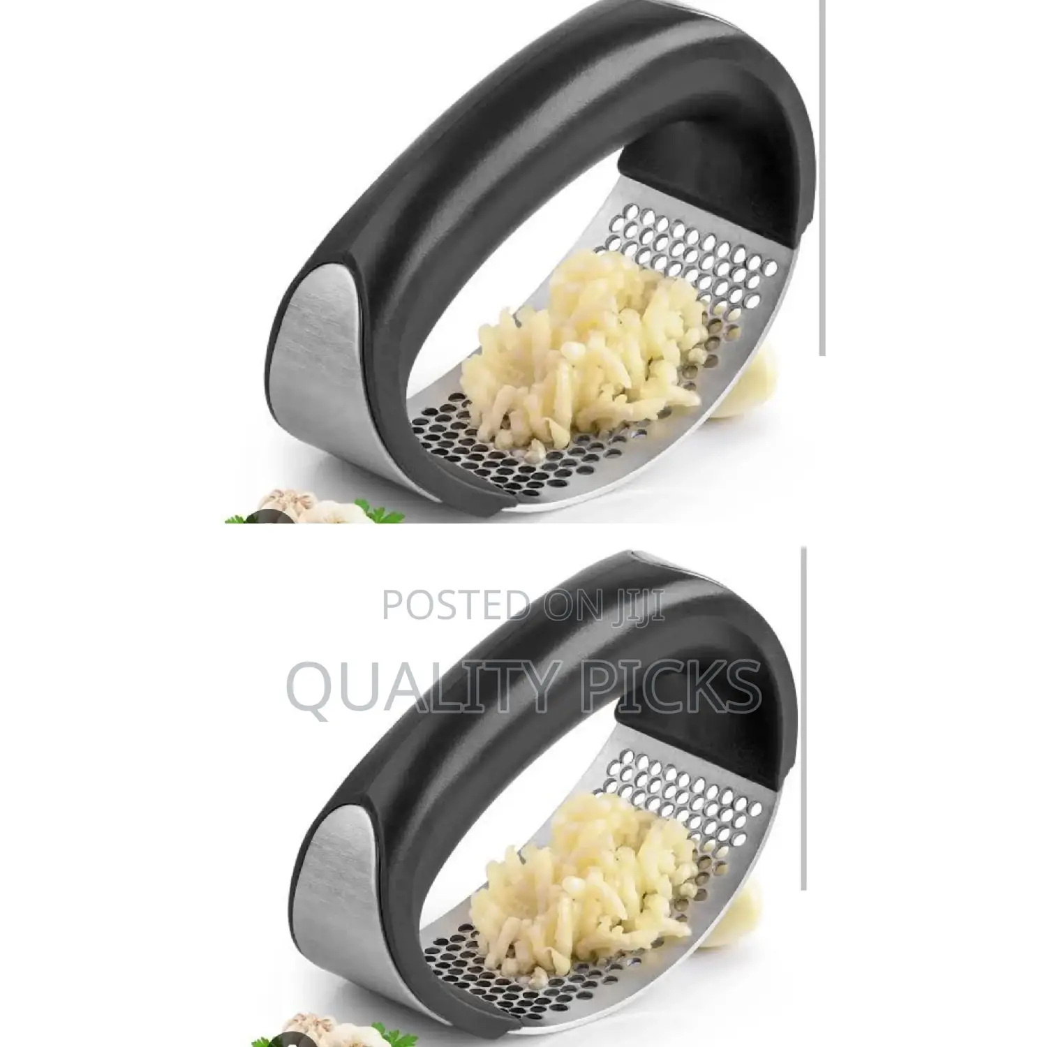 Stainless Garlic Press